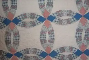 Doppelte Ehering-Quilt