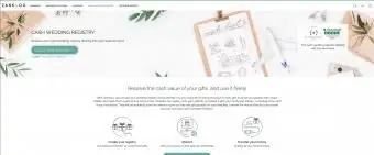 Capture d'écran du site Web de zank you