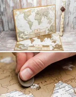 スクラッチオフマップ