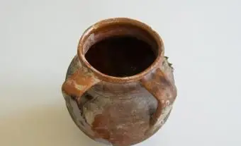 アンティークセラミックポット