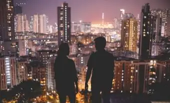 香港の夜景を楽しむ