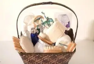 Paniers d'invités de mariage