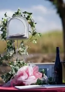 Posiadacz karty ślubnej skrzynki pocztowej