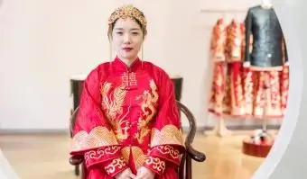 Vestido de novia tradicional chino