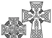 Grafica croce celtica
