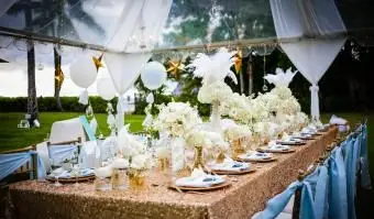 グレートギャツビーの結婚式のテーマ