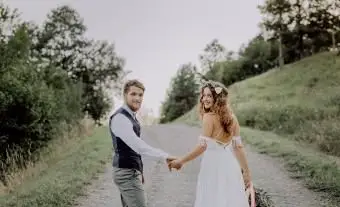 Suknia ślubna BBQ i strój weselny