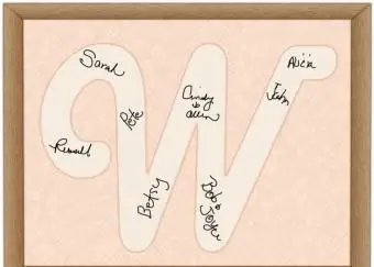 registro de invitado de marco de imagen