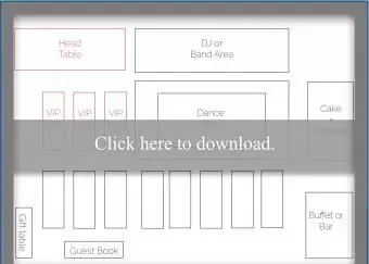 Clicca per scaricare il layout della reception.