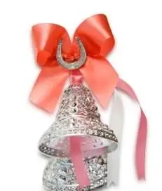 décoration de cloche de mariage