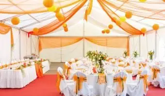 Sala weselna o tematyce karnawałowej