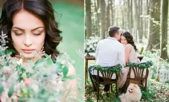 Rustikale Hochzeitsfarben