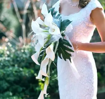 Photos de bouquets de mariée Calla Lily