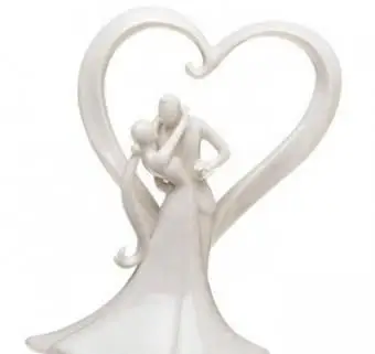 Einzigartige Hochzeitstorte Topper