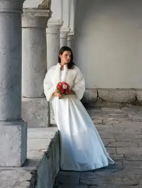 Photos de robes de mariée d'hiver