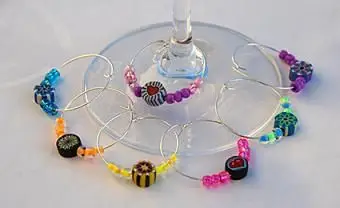 Breloques en verre à vin à fabriquer ou à acheter