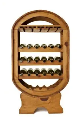 piękny stojak na wino