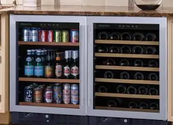 6 Weinkühlschränke mit zwei Temperaturen, die Sie in Betracht ziehen sollten
