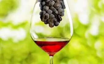 17種類のワインの炭水化物チャート