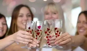 flautas de esmalte de uñas