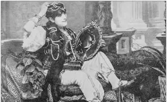 Première femme à porter un pantalon