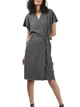 Abito a portafoglio in crepe di Topshop