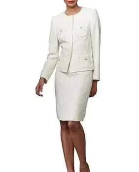 Tweedowy garnitur Alberta Nipon