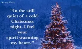 Citação para seus entes queridos desaparecidos no Natal