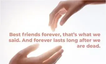 ידיים כמעט נוגעות זו בזו