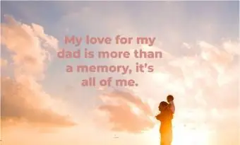 אבא הולך בשדה עם ילד על הכתפיים