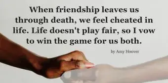 ציטוט על מוות שנעלם מוקדם מדי