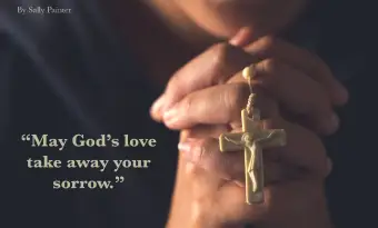 מביע מחשבות ותפילות כשמישהו מת