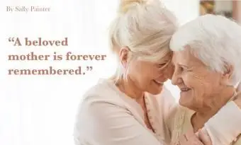 Citazione funebre per la mamma