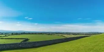 Zielony krajobraz w Irlandii