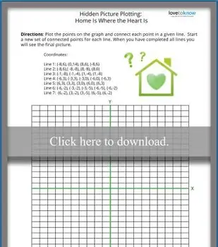 Jednoduchý súradnicový graf skrytého obrázka