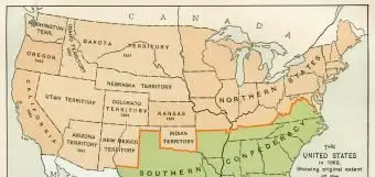 États de l'Union et confédérés