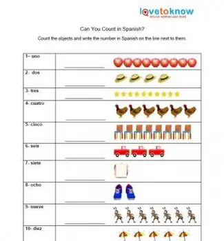 スペイン語の数字